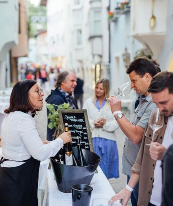 At the Eisacktal White Wine Festival
