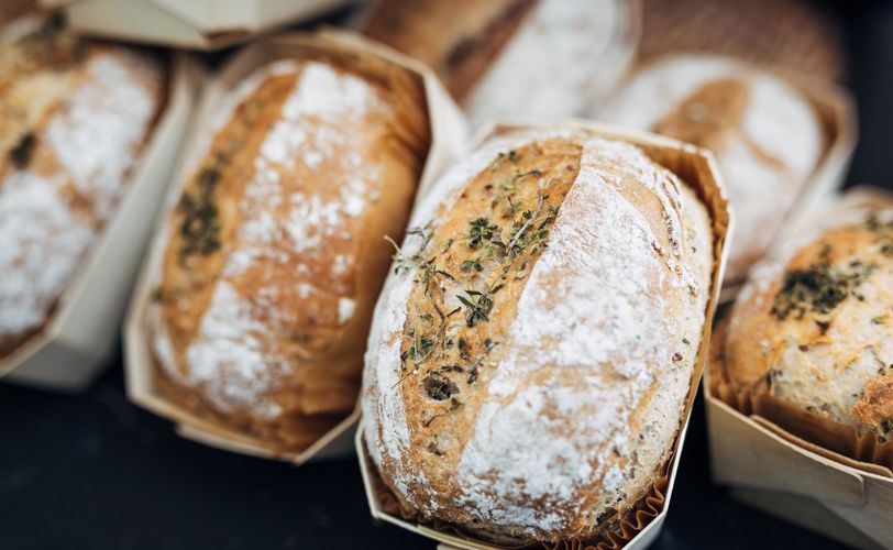 Brot mit Kräutern